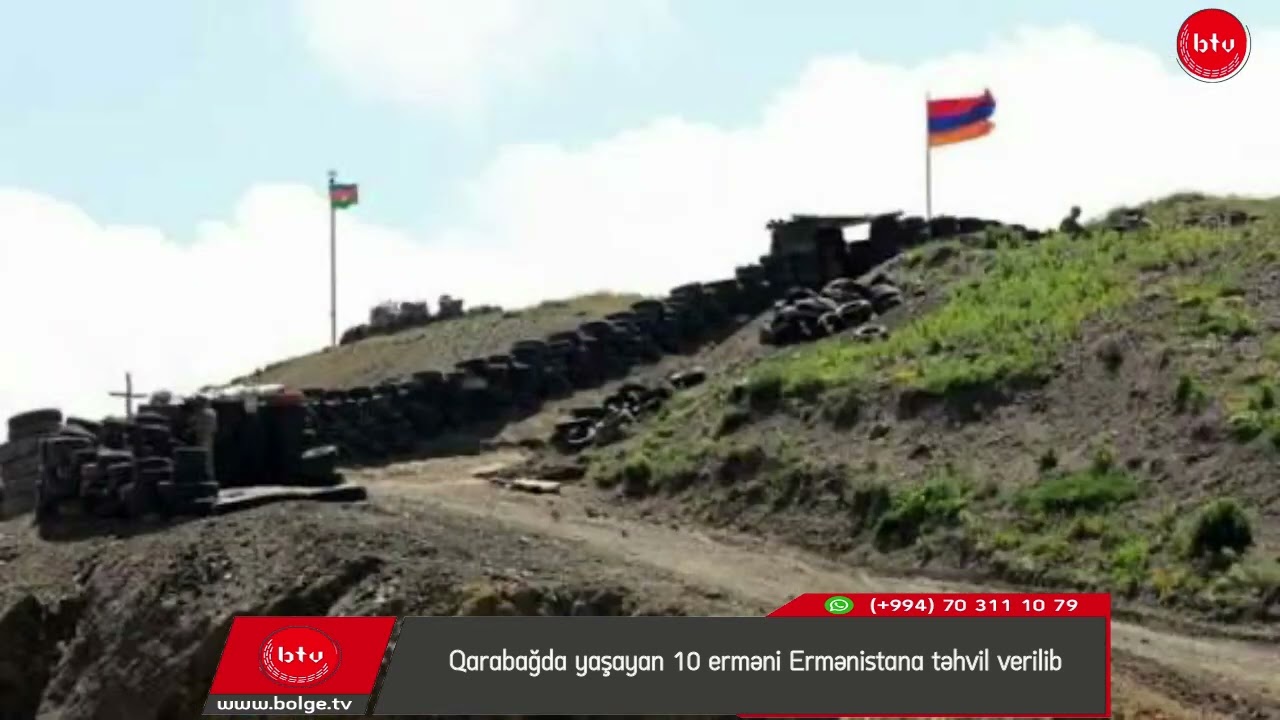 Qarabağda yaşayan 10 erməni Ermənistana təhvil verilib