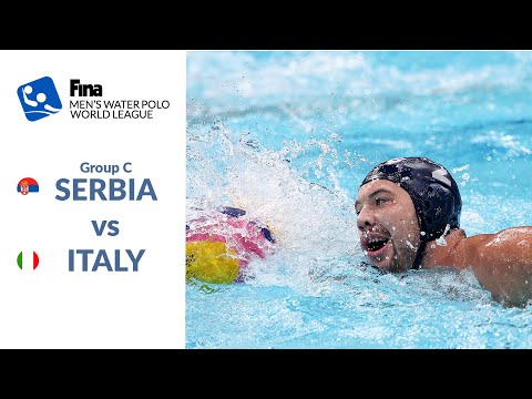 Плавание SERBIA vs ITALY — Men's Water Polo World League 2022