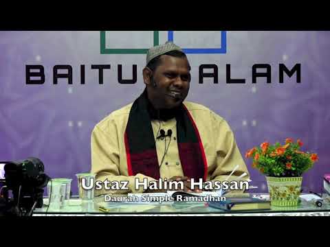 20190428 Ustaz Halim Hassan : Daurah Simple Ramadhan
