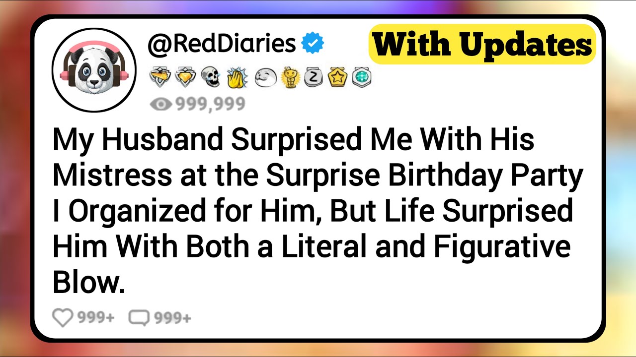My Husband Surprised Me With His Mistress at the Surprise Birthday Party I Organized for Him, But...