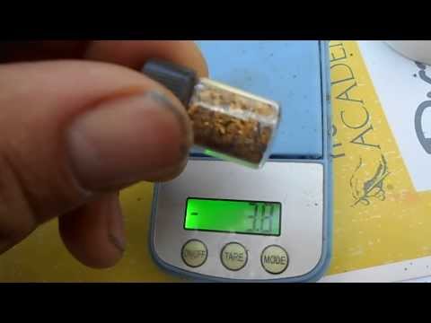 HOW TO WEIGH GOLD