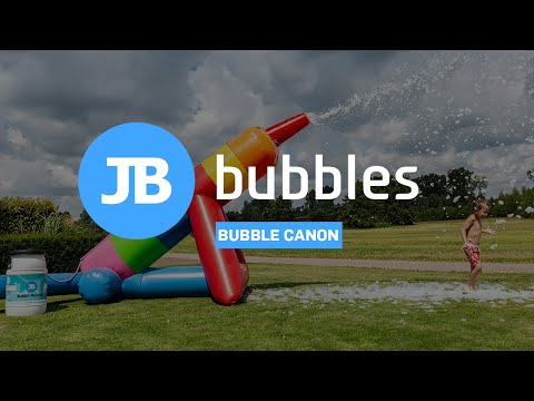 Bubble Cannon Champagne Bouncy Castle