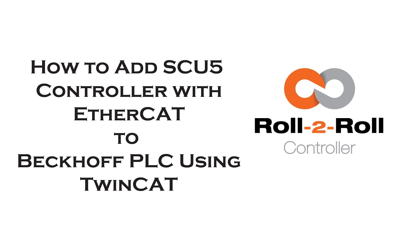 
<span>How to Add SCU5 Controller with EtherCAT to Beckhoff PLC using TwinCAT</span>
