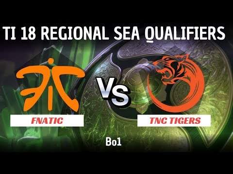 [ENG/FIL/VIS] The International 2018 | Fnatic vs TNC Tigers | Regional Qualifier | SEA