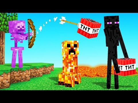 MINECRAFT But The Mobs Are CURSED!
