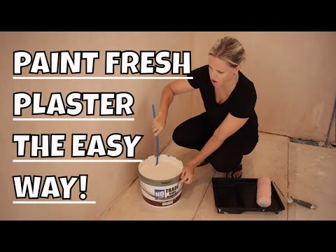 Quick And Easy Tips For Painting Fresh Plaster Plus The Best Paint To Use!
