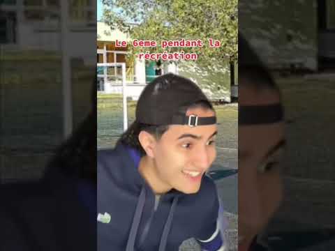 Les 6e en récréation 😂 @zakiiino #viral