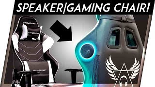 The Gaming Chair With Speakers!!! | GT Racing Chair Review