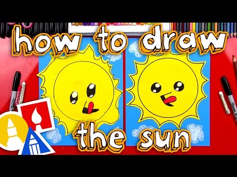 How to draw the sun