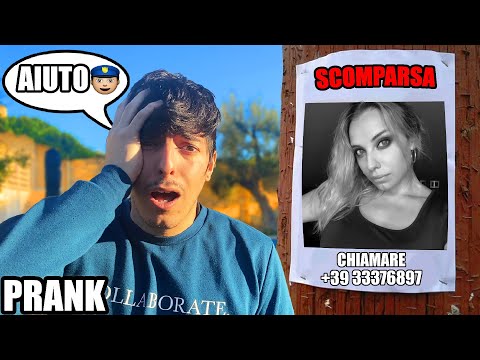 LA MIA RAGAZZA E' SCOMPARSA PER 24 ORE! -SCHERZO! * HO CHIAMATO LA POLIZIA*