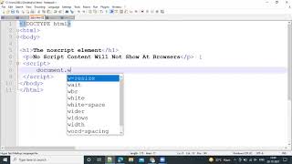 How To Use NoScript Tag In JavaScript | #noscript