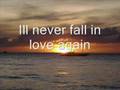 I'll never fall in love again - elvis costello 
