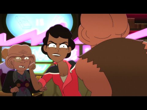 Mariner causes a fight with some Ferengi bikers - Star Trek Lower Decks S04E06