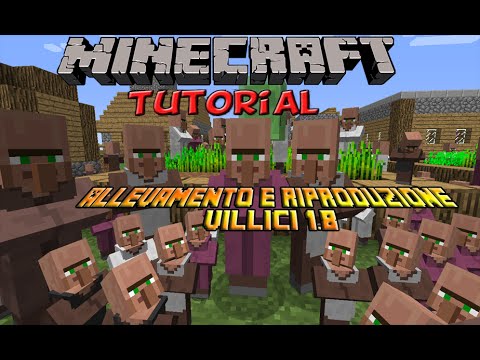 [Minecraft - Tutorial] Allevamento Riproduzione e Farm villici 1.8