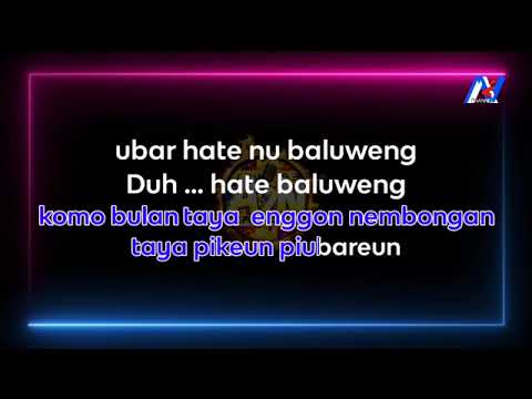 KARAOKE BALUWENG  OON B  COVER BY SULE FEAT 3 PEMUDA BERBAHAYA karaoke lirik berjalan