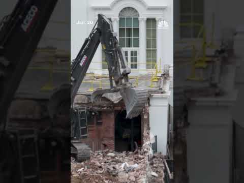 Top secret underground White House bunker is set to be rebuilt during construction of new East Wing