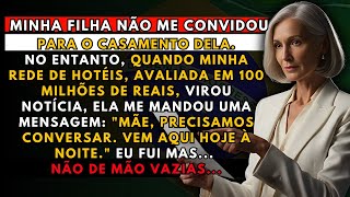 A HISTÓRIA REAL DESTA AVÓ👵Minha filha não me convidou para o casamento dela. Então Eu apareci com o.