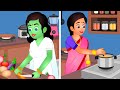 अच्छा भूत Good Witch Hindi Kahaniya Achhi Chudail Hindi Moral Stories Chudail Ki Kah