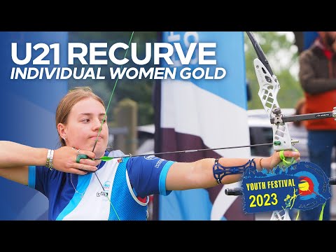 Under 21 Recurve Women Individual Gold | Youth Festival 2023