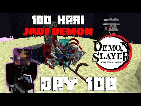 shaziq266 - 100 Days in Minecraft Demon Slayer becomes a demon and what happens...