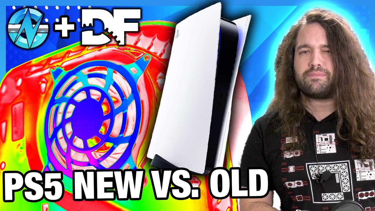 New PlayStation 5 vs. Old PS5 Cooler Design: Thermals & Fans, ft. Digital Foundry