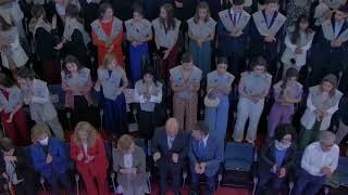 Ikasketa Amaierako Ekitaldiraren Ondo etorria.