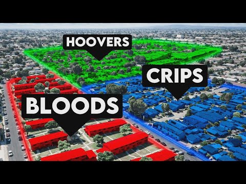 Así se vive la guerra de pandillas en Los Ángeles: Mapa del conflicto