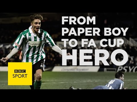 How newsagent Jarrett Rivers tasted FA Cup glory - BBC Sport