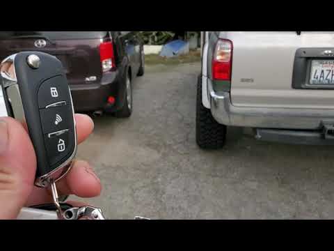 Toyota 4Runner; eBay EZGuard PKE Alarm [Push-to-Start / Remote Start / Proximity Locks]
