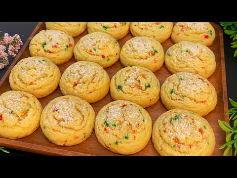 Tender as ice! I simply prepare these cookies for tea/coffee in 6 minutes.