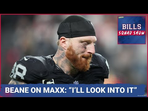 BILLS SQUAD SHOW: Bills to SWING BIG on Maxx?  Leonhard says CHANGE is comin'
