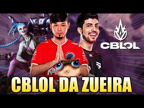 ROBO SOLADO PELA TORRE E PENTAKILL DO TITAN - CBLOL DA ZUEIRA