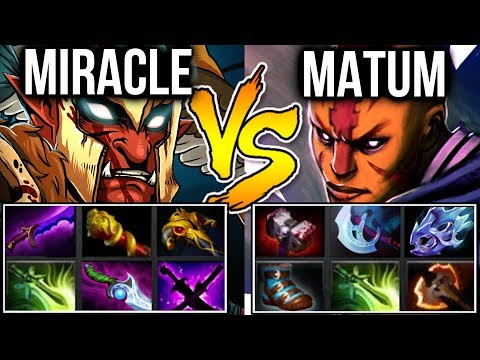 Miracle- vs Matumbaman - Battle of Carry Team Liquid Dota2