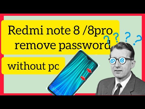 Redmi Note 8 /8 Pro hard reset Delete code