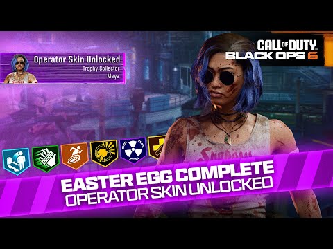 Unlock Black Ops 6 ‘Trophy Collector’ Maya Skin FAST… (Terminus Easter Egg Guide)