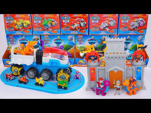 Unboxing Carrera First Paw Patrol Toy: On the Track | Dino Patroller Truck | Barkingburg Castle Toy