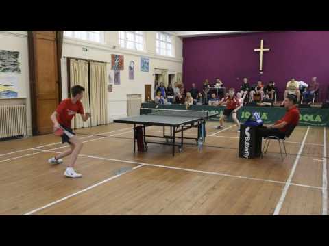 S. Ayrshire TTC Junior Championships 2016 semi final 5th set