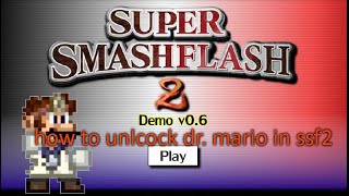 how to unlock doctor mario ssf2 (only way!!!)