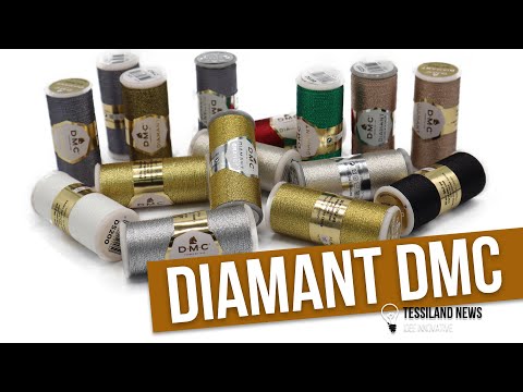 Miniatura tutorial 1: Hilo Diamant Grandè DMC para bordado 20m