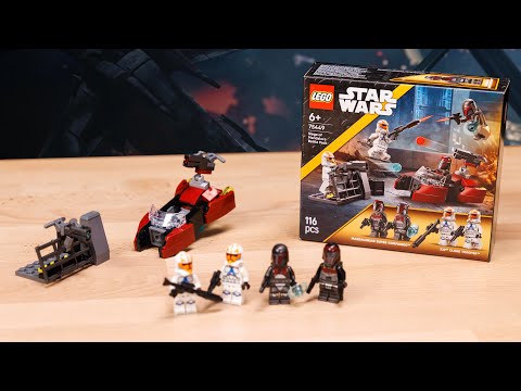 LEGO Star Wars Siege of Mandalore Battle Pack REVIEW | Set 75449