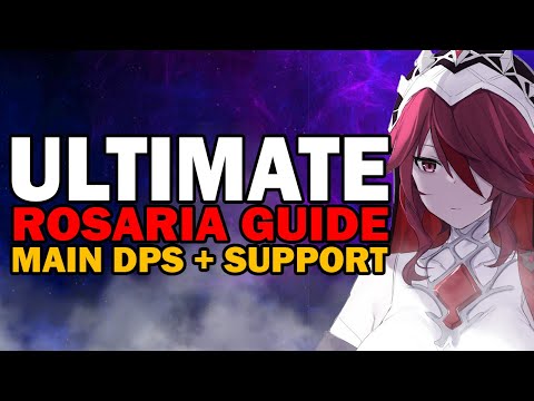 BEST ROSARIA BUILD | INSANE UNIT TO PAIR WITH EVERYONE ON YOUR TEAM [GENSHIN IMPACT]