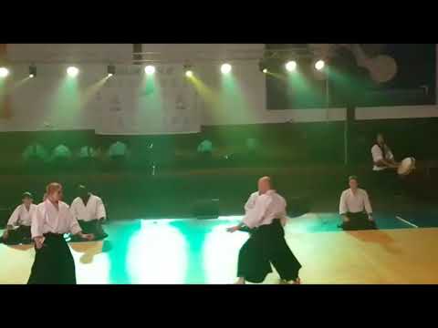 Aikido demonstration, Martial Arts Gala, Paris