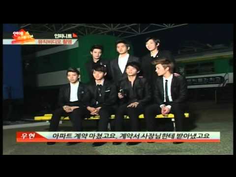 110927 - Infinite ETN interview Paradise MV filming