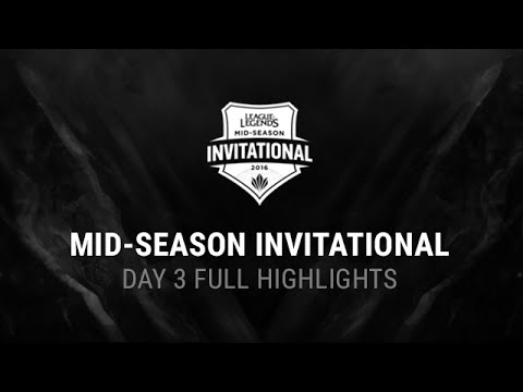 MSI 2016 Day 3 Highlights Mid Season Invitational 2016 Day 3 All Games All kills