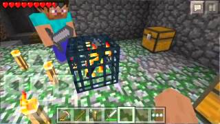 【Minecraft PE】サバイバル戦記(食戦記)part２