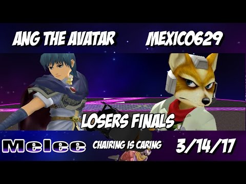 Chairing is Caring 3/14/17 - Ang the Avatar (Marth) vs. Mexico629 (Fox) - SSBM Losers Finals