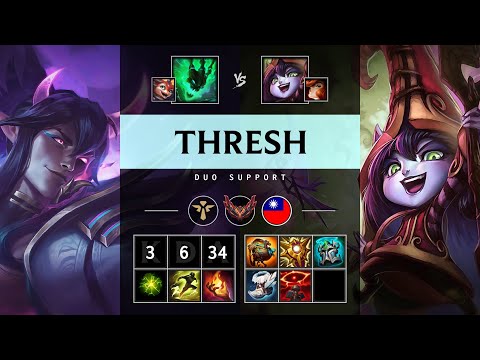 Thresh Support vs Lulu - TW Grandmaster Patch 25.13