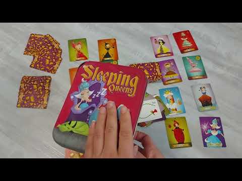 Настольная игра Спящие королевы (Sleeping Queens) + правила на УКРАИНСКОМ ЯЗЫКЕ - фото 1 - id-p2955144667