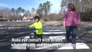 preview picture of video 'Safety Tips for Bicycle Riders and Pedestrians - Knightdale Police'
