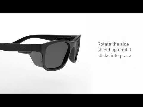Wiley X | How To Install And Remove the Removable Side Shields